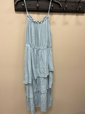 Evereve Light Blue Casual midi dress